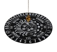 Tavola di divinazione per rabdomanzia a pendolo in legno,Bacheca metafisica della divinazione | Consiglio per Stregoneria Forniture per Altare Wiccan, Tegola Altare, Energia Reiki