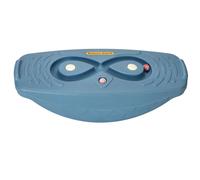 tavola di equilibrio blu per bambini con labirinto e palline