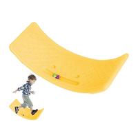 Tavola di equilibrio oscillante, tavola di equilibrio per bambini - Scheda didattica Swing curva per l'allenamento,Tavola per esercizi traballante per ragazzi e ragazze per uso interno, può sostenere