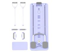 Tavola di pilates - Tavola di riformatura pieghevole multiuso - Dispositivo portatile pieghevole per addominali e allenamento con strisce