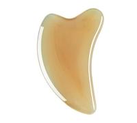 Tavola di raschiatura Gua Sha in resina simile a corno ergonomica per corpo intero e viso strumento versatile skincare self-care massaggi simili quelli del spa
