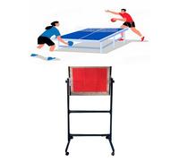 Tavola di rimbalzo for ping pong, tavola di ritorno for sparring, attrezzo for esercizi da ping pong, facile da installare for palestra e scuola(Size2)