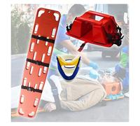 Tavola di salvataggio galleggiante con immobilizzatore per la testa e cinghie per la sicurezza dell'acqua, ideale per emergenze in piscina e al mare, supporto ad alta capacità