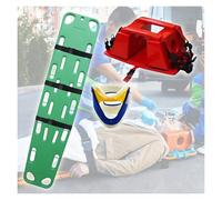Tavola di salvataggio galleggiante con immobilizzatore per la testa e cinghie per la sicurezza dell'acqua, ideale per emergenze in piscina e al mare, supporto ad alta capacità