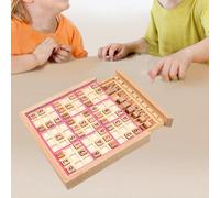 Tavola di Sudoku in legno Rompicapo Montessori Giocattolo matematico per