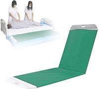 Tavola di trasferimento, barella per lenzuola di trasferimento, imbragatura medica protettiva per adulti per il posizionamento dei pazienti del letto d'ospedale per anziani bariatrici(Green)