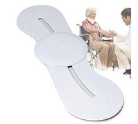 Tavola di Trasferimento Curva, Tavola di Trasferimento Curva con Scorrimento Facile per Sedia a Rotelle - Per il Trasferimento di Disabili, Anziani, dalla Sedia a Rotelle al Letto, al Water, all'Auto