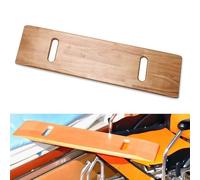 Tavola di trasferimento per pazienti in legno, per utenti in sedia a rotelle, per la cura della sedia a rotelle, supporto per trasferimento di pazienti con maniglie, per anziani disabili (A)