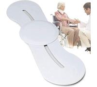 Tavola di trasferimento scorrevole curva, facile da spostare per sedia a rotelle, per disabili, anziani, dalla sedia a rotelle al letto, WC, auto