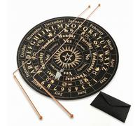 Tavola Divinatoria con Bacchette Esoterico Gioco Mistico per Sedute Spiritiche