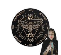 Tavola Divinatoria con Pendolino,Tavole Esoteriche Con Lettere E Planchette Di Legno - Gioco Ouija Tavola Divinatoria Per Principianti E Amici
