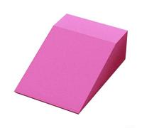 Tavola elastica inclinata in materiale EVA per allenamento squat per allenamento flessibile e pose fitness che necessitano di supporto angolato (rosa)