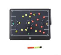 Tavola elettronica per allenamento di calcio, LCD, magnetica, con adesivi, per allenatori di calcio, pallacanestro, pallavolo, tennis (calcio)