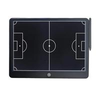 Tavola elettronica per allenatori di calcio, LCD con schermo trasparente con un pulsante, tavoletta da scrittura per la pianificazione della strategia, 35,4 x 23,8 x 0,85 cm
