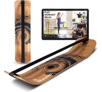 Tavola equilibrio slackline Giboard Active Black brevettata, FSC - Ner