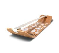 Tavola equilibrio slackline Giboard Play White brevettata, FSC - Bianc