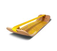 Tavola equilibrio slackline Giboard Zen Yellow brevettata, FSC - Giall