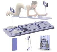 Tavola for esercizi Pilates, tavola for addominali multifunzionale, attrezzo for esercizi for la casa con supporto for i gomiti e resistenza