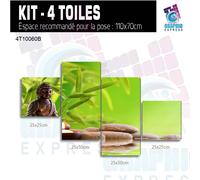 Tavola Galet Bambù Tela Stampata - ZN22 - Tavole Bambù Tele Stampate