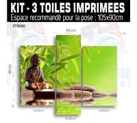 Tavola Galet Bambù Tela Stampata - ZN22 - Tavole Bambù Tele Stampate