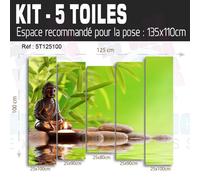 Tavola Galet Bambù Tela Stampata - ZN22 - Tavole Bambù Tele Stampate