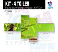 Tavola Galet Bambù Tela Stampata - ZN22 - Tavole Bambù Tele Stampate