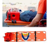 Tavola galleggiante per salvataggio in acqua, barella compatta con immobilizzazione della testa, ideale per emergenze in spiaggia, piscina, fiume