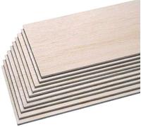 Pichler Modellbau C6444 Tavoletta di balsa (L x L x A) 1000 x 100 x 4 mm 10 pz.