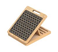 Tavola Inclinata,Tavola Di Stretching Gemelli Pieghevole In Legno - Zeppa Per Esercizio Gambe Pilate,Per Supporto Caviglia Piedi Tallone