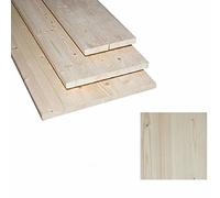 Tavola Lamellare in Abete Grezzo Squadrato 100x50 cm spessore 18 mm