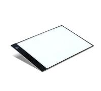 Tavola Luminosa A4 LED per Disegno e Calligrafia Nero