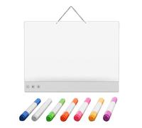 Tavola Luminosa per Bambini Pad Luminoso Ricaricabile 36 cm, 3 Modalità, 7