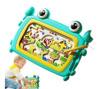 Tavola Magnetica per Bambini,Con Penna E Giochi Educativi A Forma Di Granchio Divertente - Giocattoli Per La Motricità Fine | per Bambini Ragazzi Ragazze Prescolare Pasqua San Viaggio Giorno e Casa