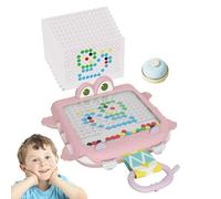 Tavola magnetica per doodle, tavolo da disegno a forma di coccodrillo, giocattolo di apprendimento magnetico per bambini, design con sigillo per scrivere e dipingere