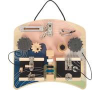 tavola montessori motoria con serrature e elementi rotanti small foot