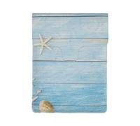 Tavola nautica vintage a forma di stella marina, Custodia per laptop in pelle PU, borsa per notebook, custodia per laptop, custodia per tablet