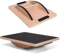 Tavola oscillante, in legno, con base antiscivolo, per sotto la scrivania, forza nucleare, stabilità, Balance Board
