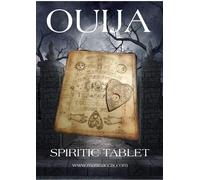 Tavola Ouija Artigianale in legno per sedute spiritiche.