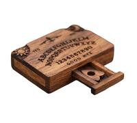 Tavola Ouija Con Cassetto, Tavola Ouija in Miniatura, Gioco Di Spiriti Con Planchette, Giocattolo Modello Di Tavola Ouija in Legno, Tavola Degli Spiriti Parlante per Comunicare Con Gli Spiriti