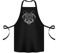 Tavola Ouija Gatto Scuro Nero Magico Voodoo Cotone Grembiule 100% Biologico