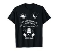 Tavola Ouija Gothic Ouija Pagan Satanic Ghost Bait Halloween Maglietta