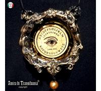 tavola ouija talismano magico gioiello gotico ciondolo amuleto pendente nero oro
