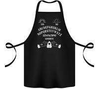 Tavola Ouija Voodoo Scuro Nero Magico Cotone Grembiule 100% Biologico