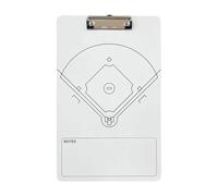 Tavola per allenatori di baseball, tavola da liineup per softball, portablocco a doppia faccia per baseball, attrezzatura per allenamenti, arbitri e pianificazione della