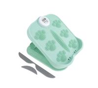 Tavola per allungamento polpacci, tavola inclinata, 18 angoli regolabili,