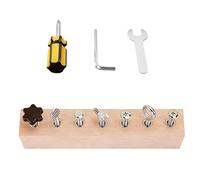 Tavola Per Cacciavite Per Bambini - Gioco Di Apprendimento In Età Prescolare | Tavolo Da Gioco Educativo Per Serraggio Viti | Set Di Cacciaviti In Legno Educativi | Per Il Compleanno Di Natale Della S