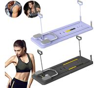 Tavola per esercizi addominali Tavola addominale antiscivolo con timer Tavola push up Rimbalzo automatico Attrezzatura per il fitness tono gamba e braccio Multi-functional sports and fitness board pur