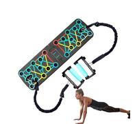 Tavola per flessioni da uomo | Tavola per allenamento push-up codificata a colori | Attrezzatura per allenamento della con bande resistenti per casa, palestra, viaggi, principianti, donne