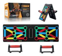 Tavola per flessioni, maniglie pieghevoli per esercitare efficacemente i muscoli della parte superiore del corpo, spalle, petto, schiena e tricipiti