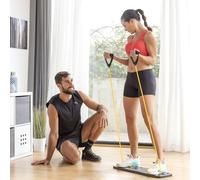 Maniglie per flessioni bande elastiche di resistenza per palestra e bodybuilding